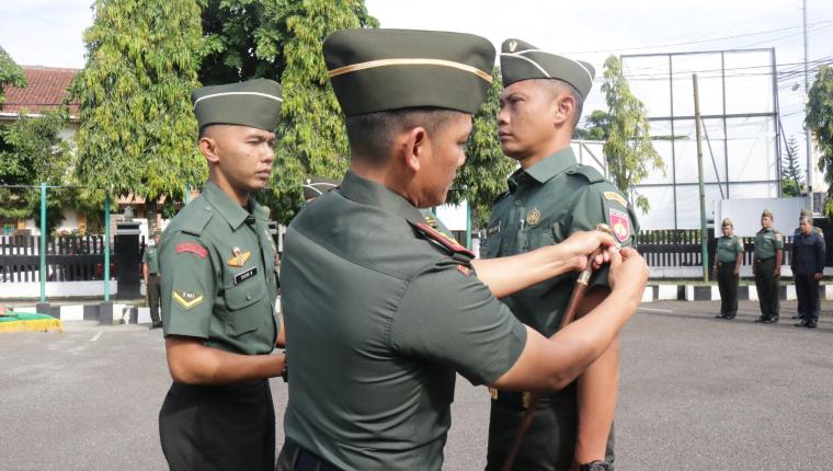 Dandim Banjarnegara Pimpin Korp Raport Kenaikan Pangkat Momentum Syukur dan Motivasi di Awal April