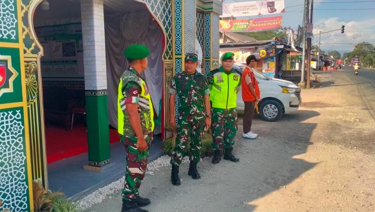 Dandim 0704 Banjarnegara Tinjau Pos Pengamanan di Terminal Mrican