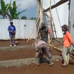 Babinsa Dampingi Progres Pembangunan KDKMP Desa Karangondang