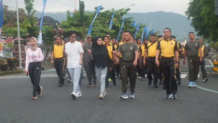 TNI-Polri-Kejaksaan Banjarnegara Perkuat Sinergi melalui Apel Olahraga Bersama