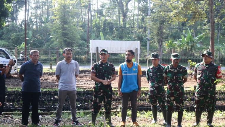 Dandim Banjarnegara Gagas Pembibitan Aren dalam Program Ketahanan Pangan Terpadu 2025