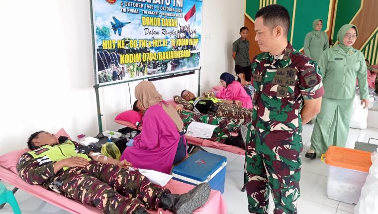 Karya Bakti TNI Prima Meriahkan HUT TNI ke-80