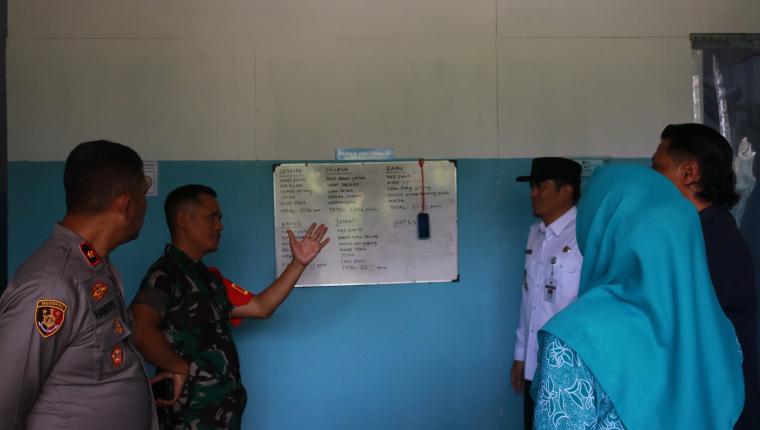 Dandim dan Wakil Bupati Banjarnegara Kompak Cek Dapur Sehat