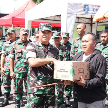 Bazar Ramadan Kodim Banjarnegara Menguatkan Kebersamaan TNI dan Masyarakat