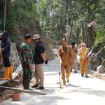 Sekdes Dampingi Pengukuran Pastikan Hasil TMMD Sesuai Standar