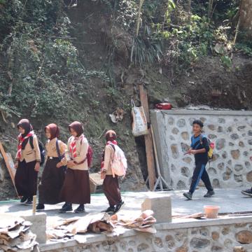 TMMD Reguler ke-129  Hadirkan Rasa Aman ke Sekolah