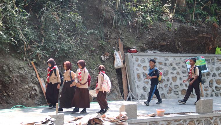 TMMD Reguler ke-129  Hadirkan Rasa Aman ke Sekolah