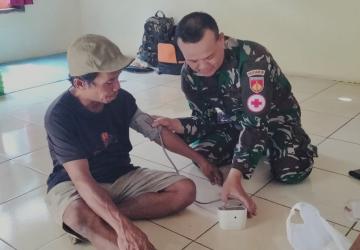 TMMD Hadirkan Layanan Kesehatan untuk Warga