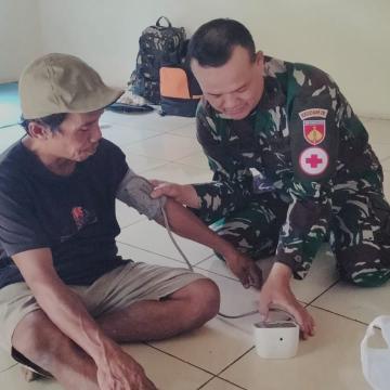 TMMD Hadirkan Layanan Kesehatan untuk Warga