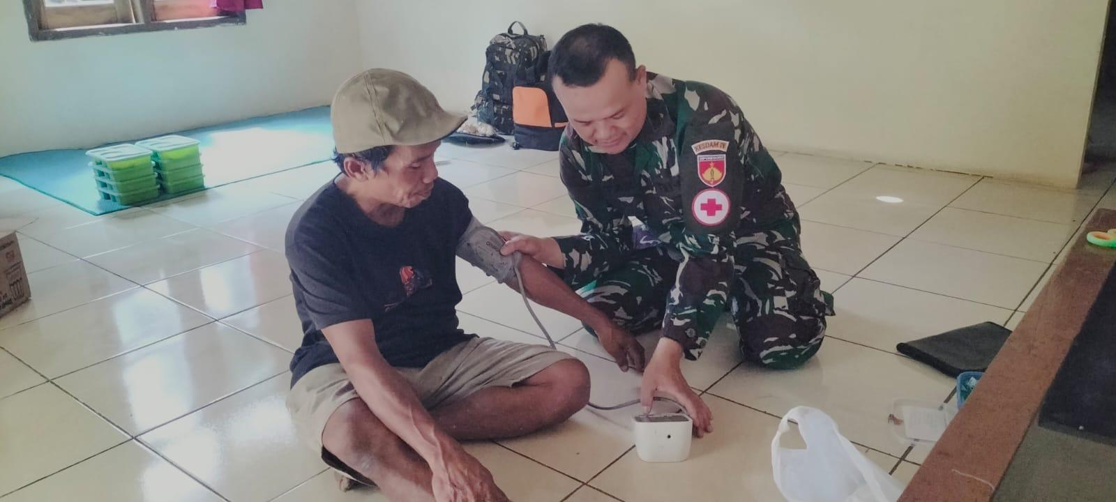 TMMD Hadirkan Layanan Kesehatan untuk Warga