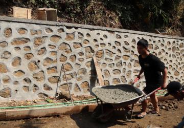 Angkong Tetap Jadi Andalan Eko Bangga Ambil Bagian dalam TMMD