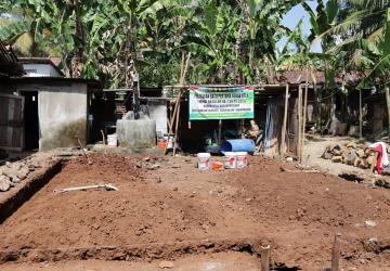 Pondasi Harapan Mulai Terbentuk Galian RTLH Pak Toid Rampung Dikerjakan Satgas TMMD