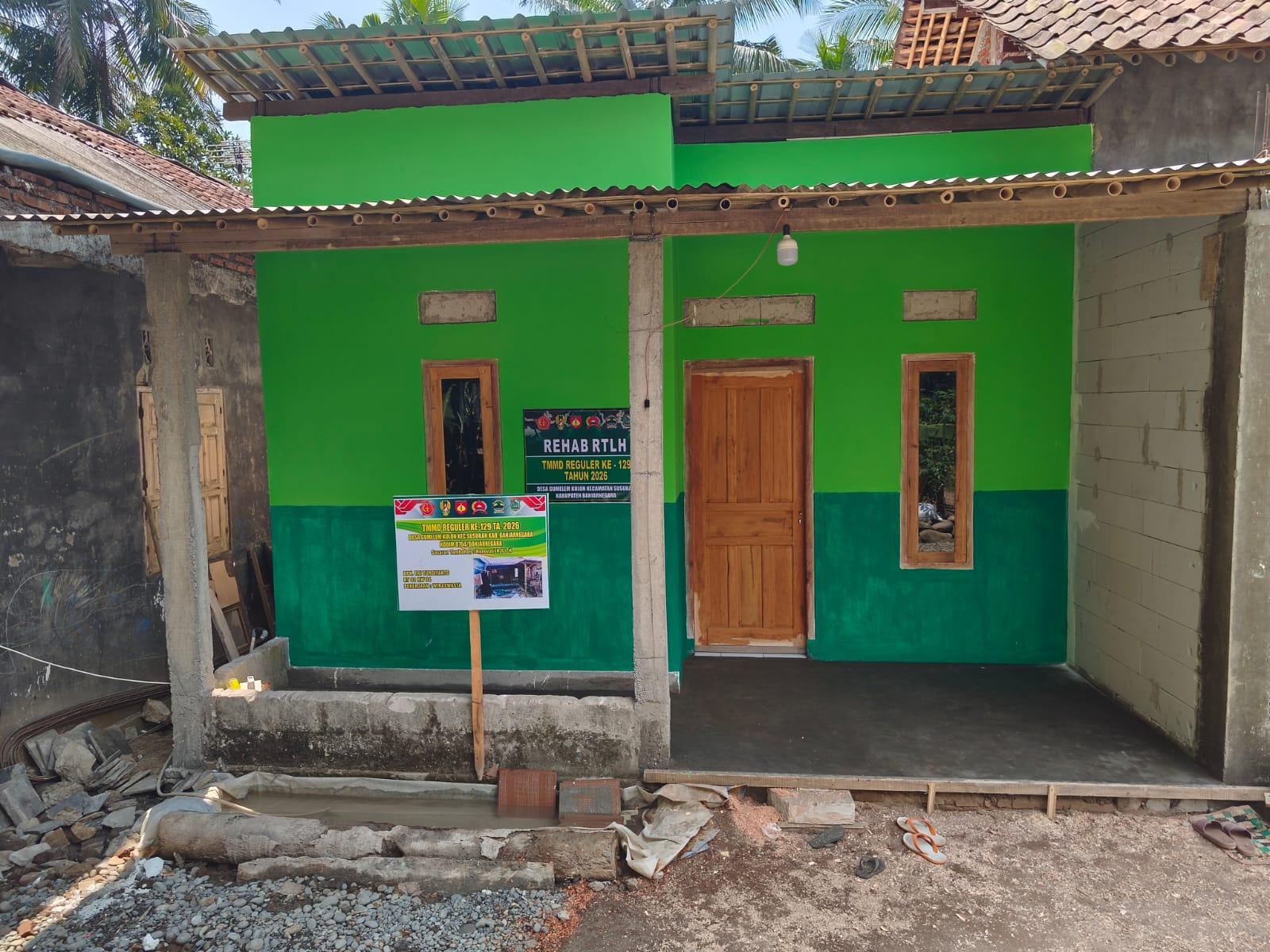 Lima Rumah Tak Layak Huni Rampung 100 Persen