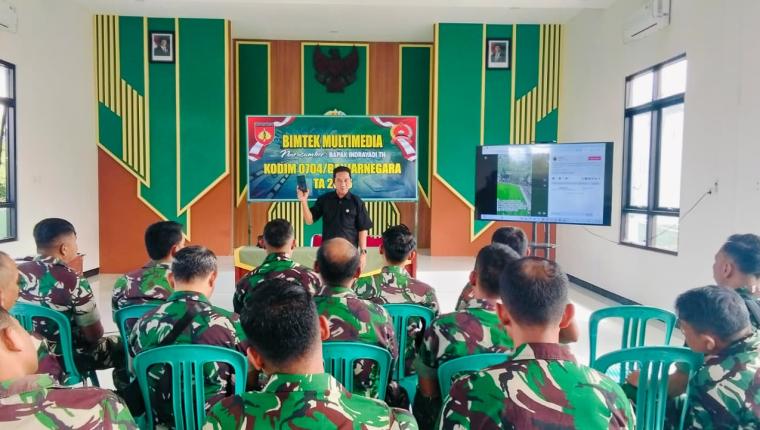 Kodim 0704 Banjarnegara Gelar Bimtek Multimedia Tingkatkan Profesionalisme Publikasi Satuan