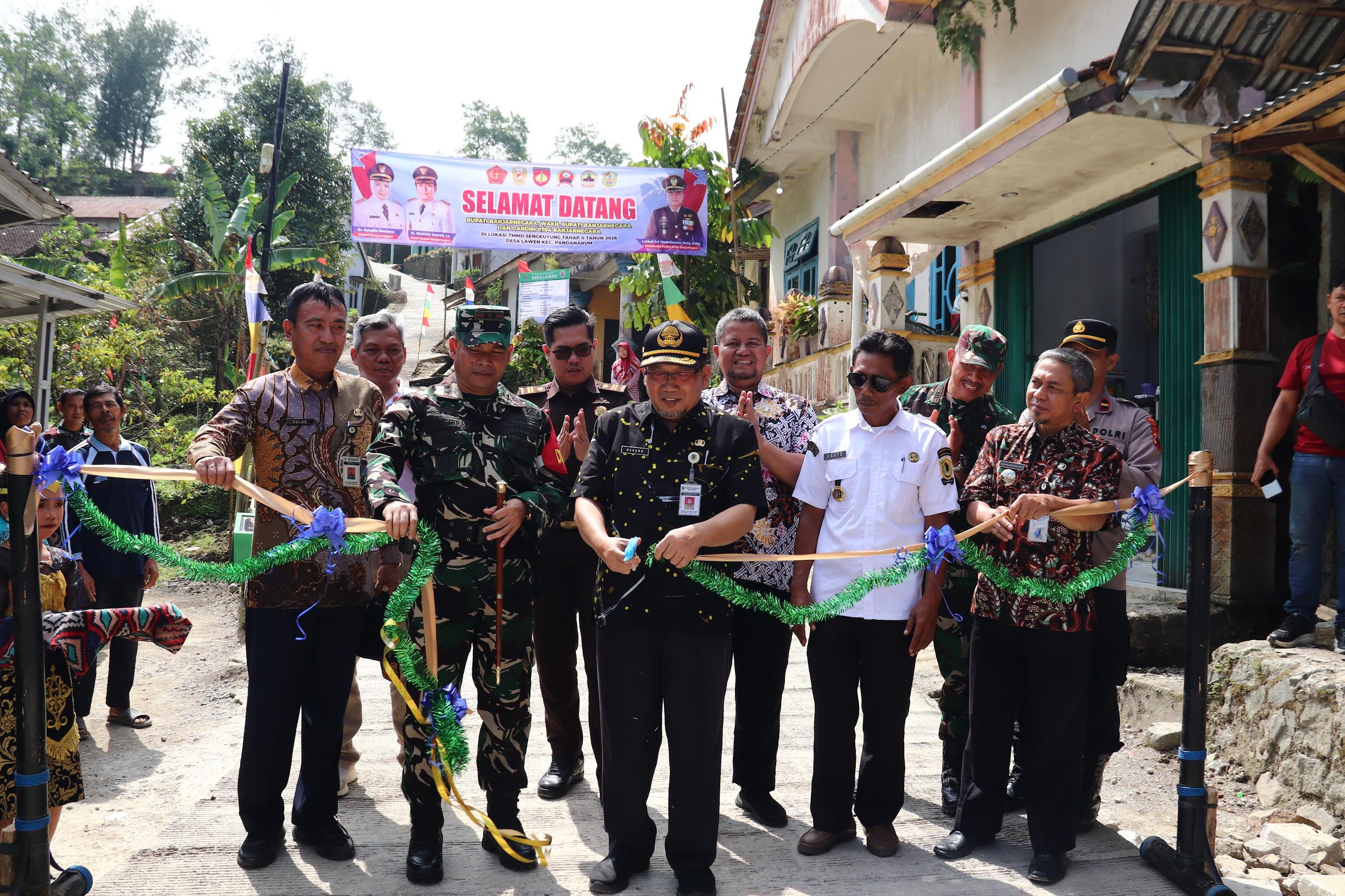 TMMD Sengkuyung Tahap II Kodim 0704 Banjarnegara Resmi Ditutup
