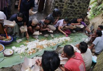 Doa Bersama Tandai Dimulainya Rehab Jembatan Perintis Garuda di Desa Kincang