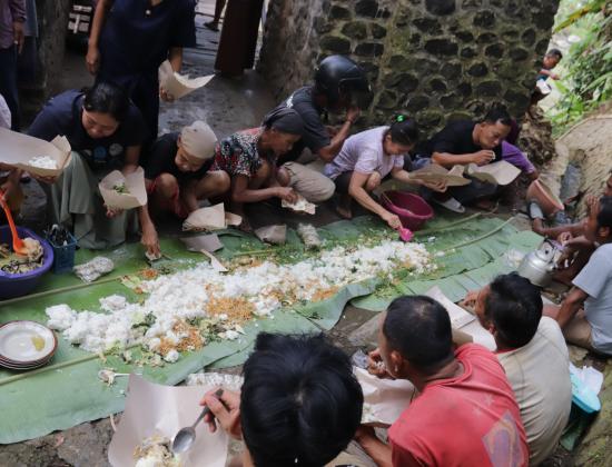 Doa Bersama Tandai Dimulainya Rehab Jembatan Perintis Garuda di Desa Kincang