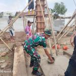 Babinsa Sigaluh Dampingi Pembangunan KDKMP di Kalibenda