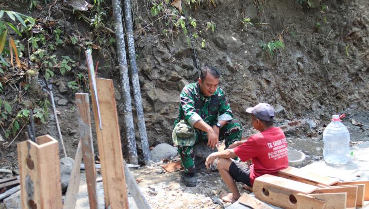 Samsidi Tersimpan Rasa Syukur atas Hadirnya TMMD