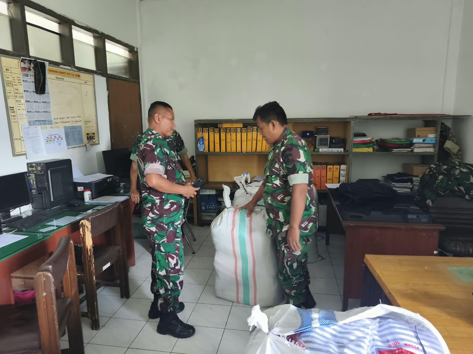 Kodim 0704 Banjarnegara Siapkan Bantuan Selimut untuk Korban Gempa NTT