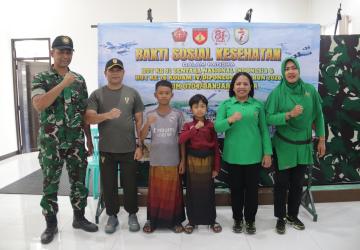 Dandim Banjarnegara Ikuti Vicon Bersama Panglima TNI Bakti Kesehatan Meriahkan HUT TNI ke-81